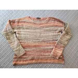 Women's Elsamanda Pastel Ombre Alpaca Mohair Sweater Size Large